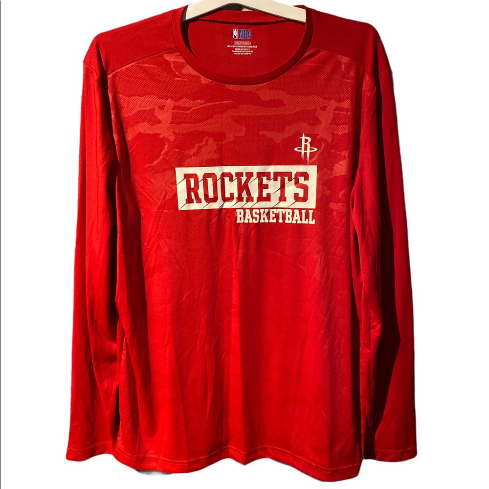 Houston Rockets Mens Long sleeve shirt. Size XL